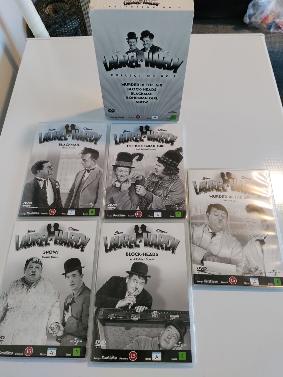 Laurel & Hardy Collection no. 2 (5xDVD)