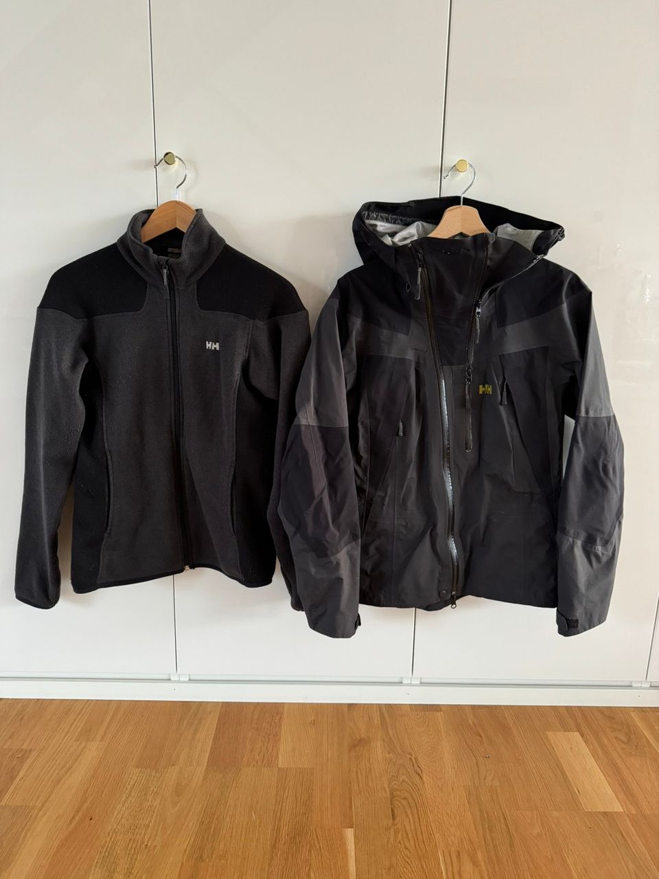 Helly Hansen kuoritakki + fleece M