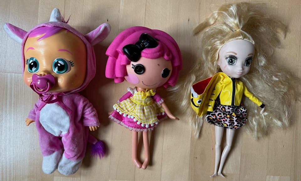 Cry Baby, Lalaloopsy ja Shibajuku Girl -nuket