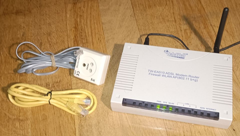 Telewell TW-EA510 v3 (b) Adsl-Modeemi