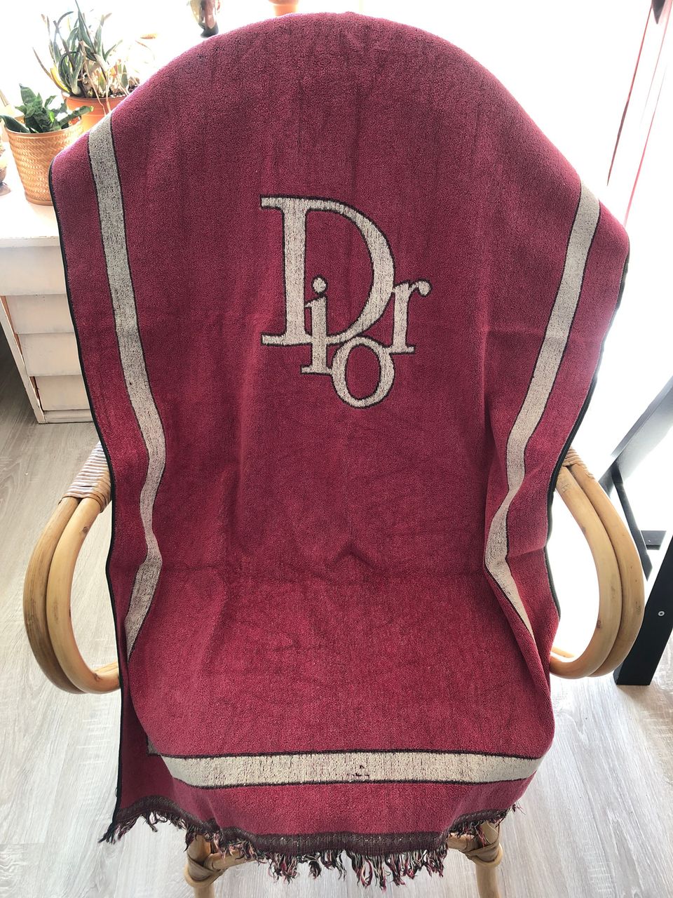 Vintage Dior pyyhe