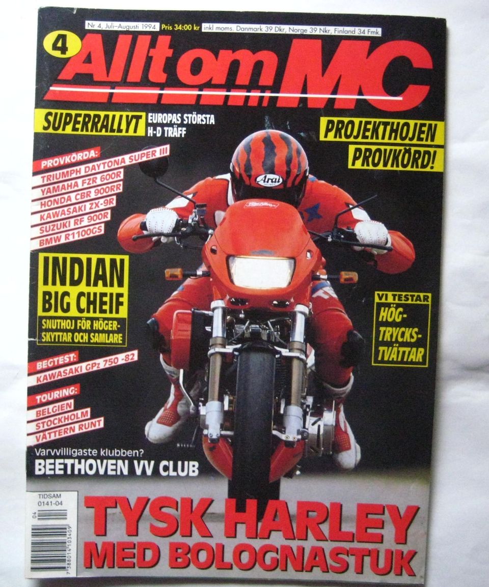 Motoristilehti Allt om Mc. 1994