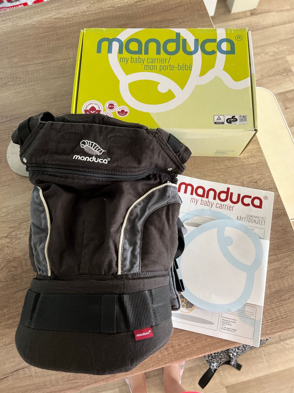 Manduca my baby carrier kantoreppu