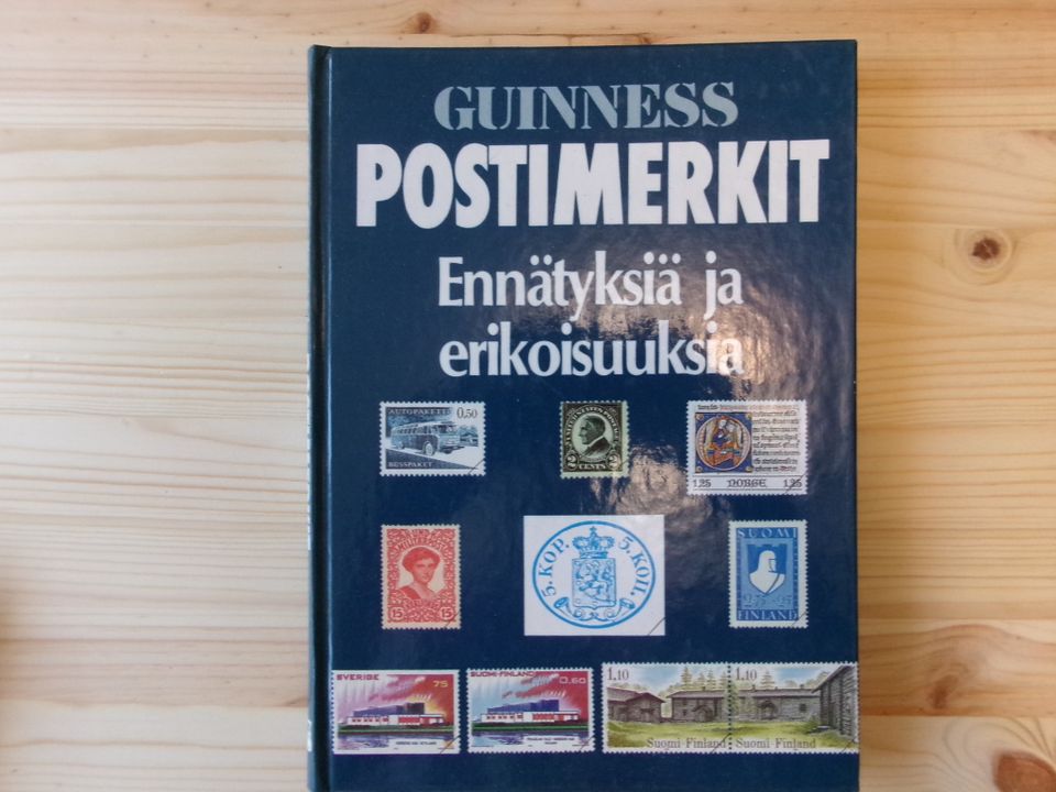 Guiness Postimerkit ennätyksiä ja erikoisuuksia