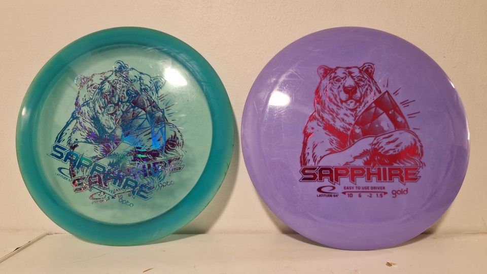 Latitude 64 Sapphire -kiekkoja (2 kpl)