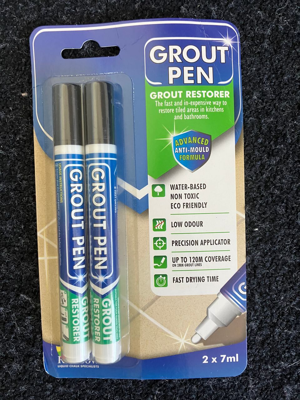 Grout pen/saumalaastikynä