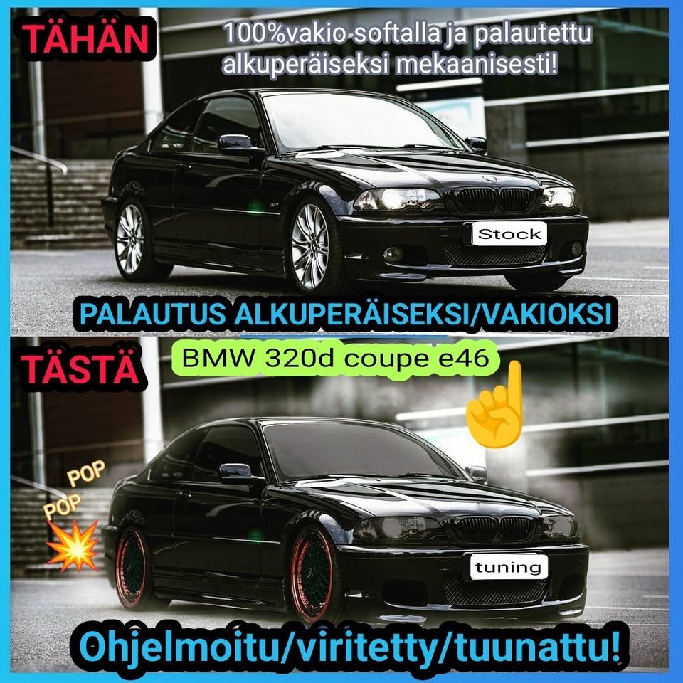 Autosi takaisin alkuperäiseen kuntoon!