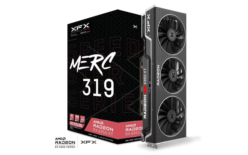 XFX Speedster MERC 319 AMD Radeon™ RX 6950 XT Black