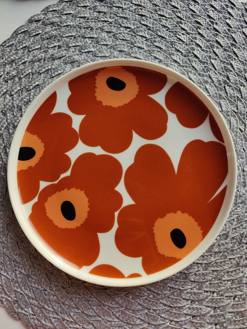 Marimekko oiva unikko lautanen 20cm