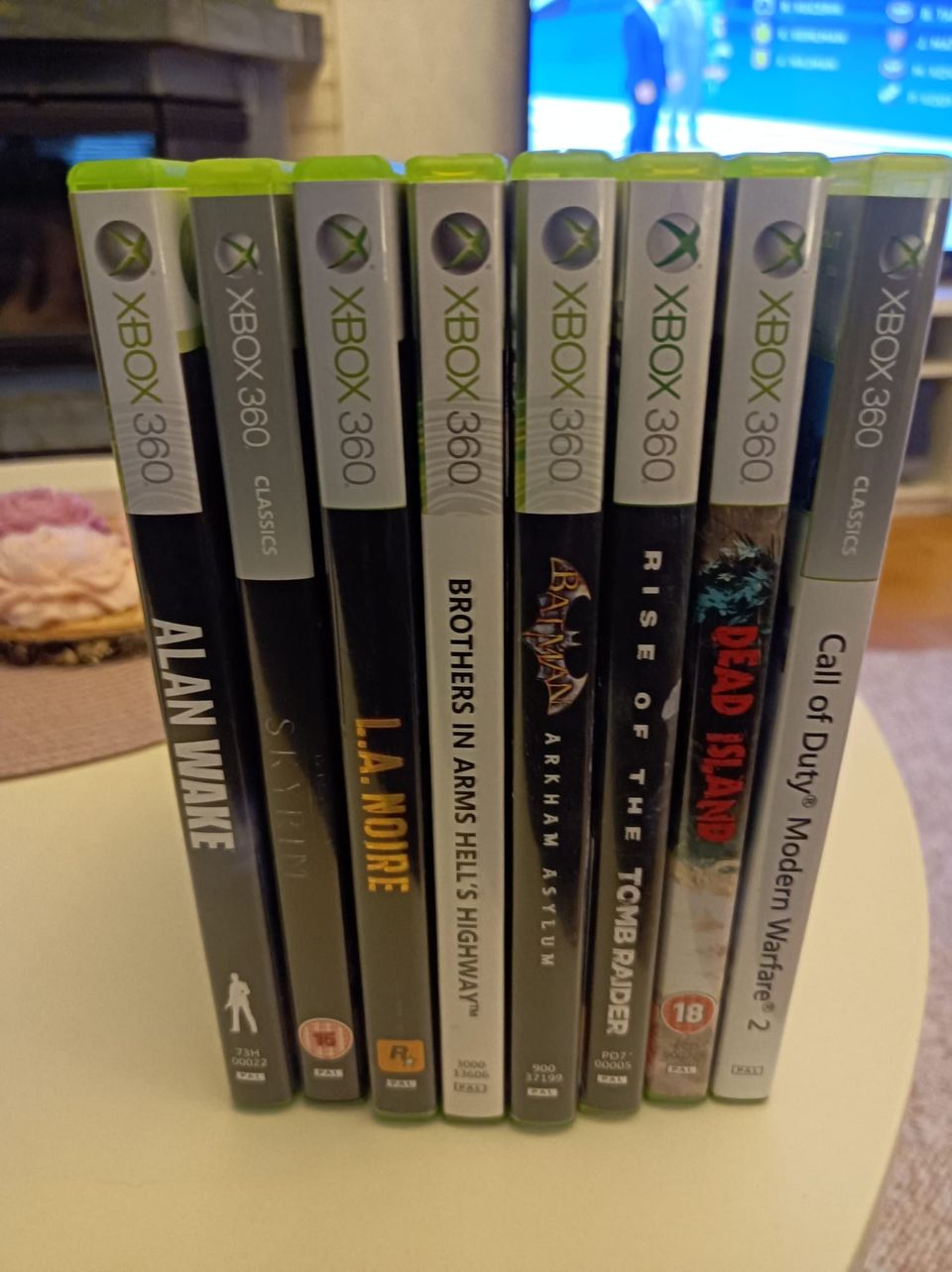 Xbox 360 pelejä