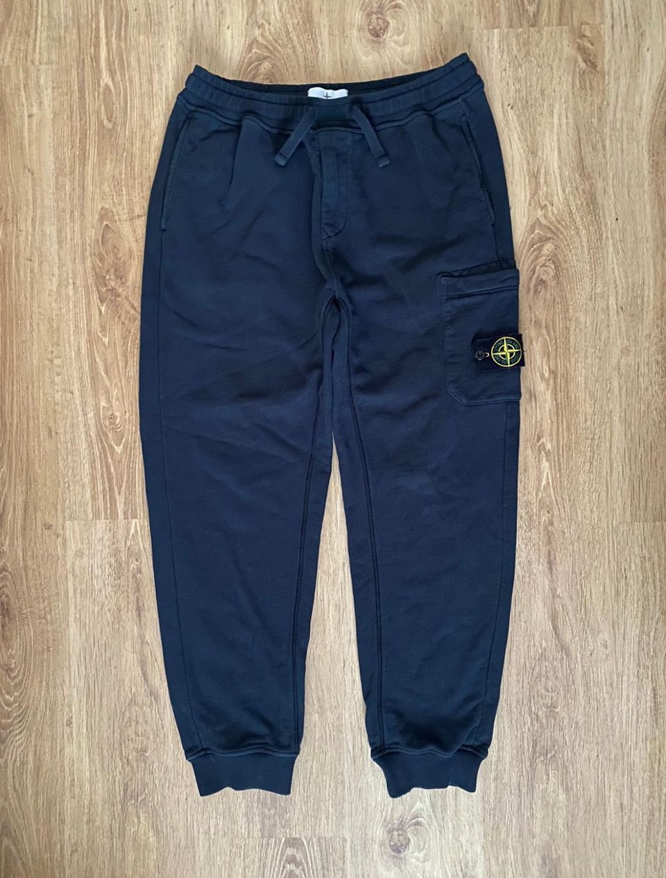 Stone island logo patch housut