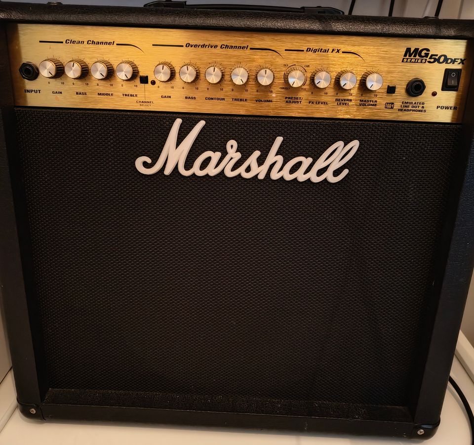 Marshall MG50dfx kitaravahvistin