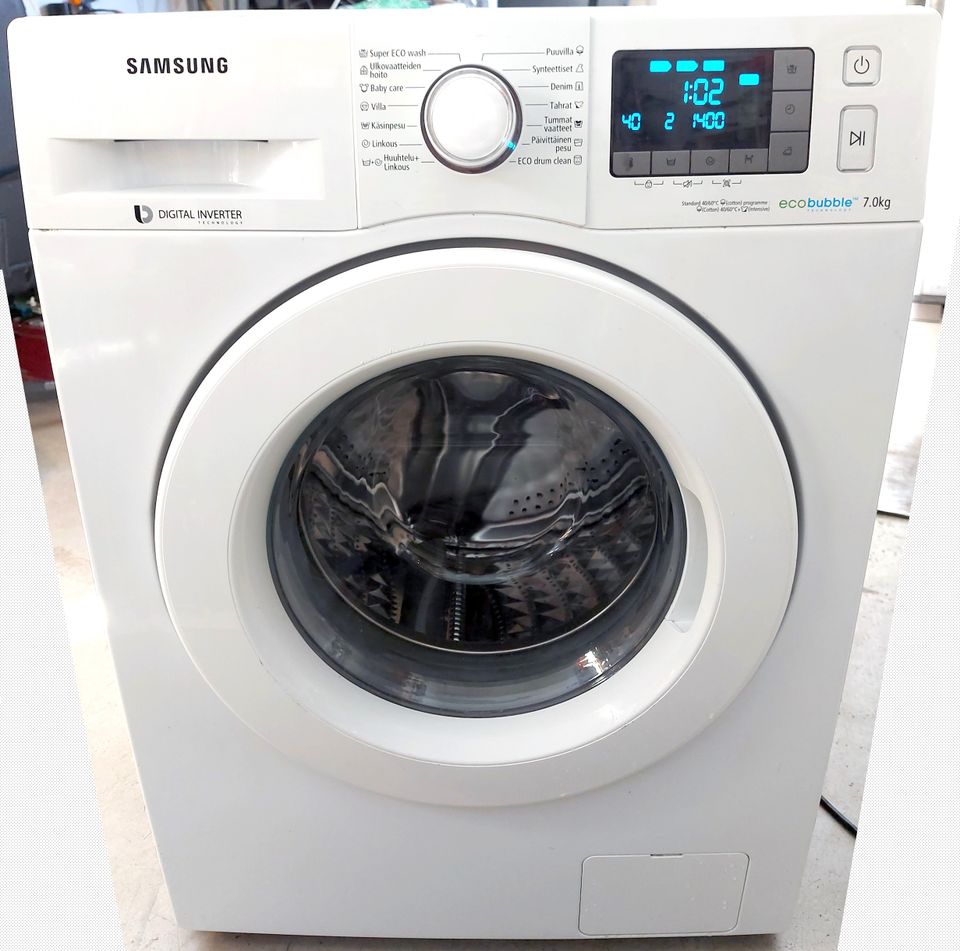 Pesukone Samsung Ecobubble 7kg