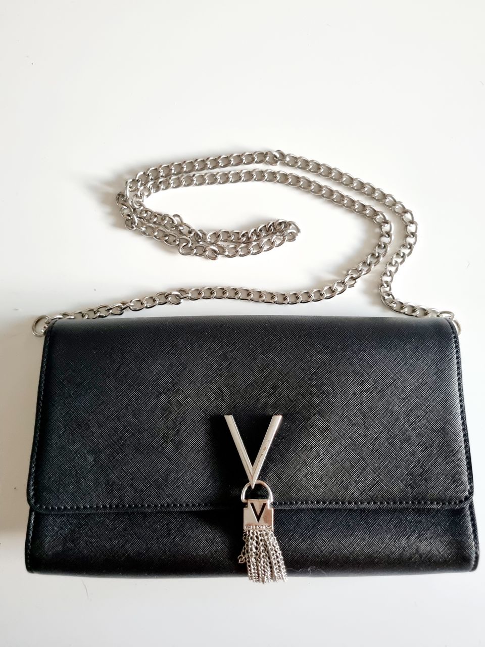 VALENTINO clutch / käsilaukku / crossbody nahkaa