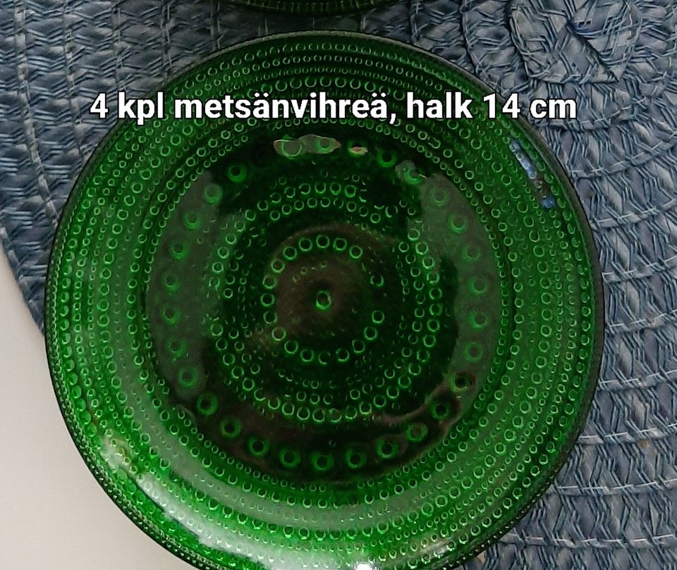 Iittala Kastehelmi lautanen halk 14 cm