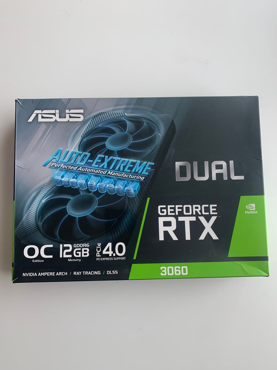 Näytönohjain geforce RTX 3060 DUAL 12GB