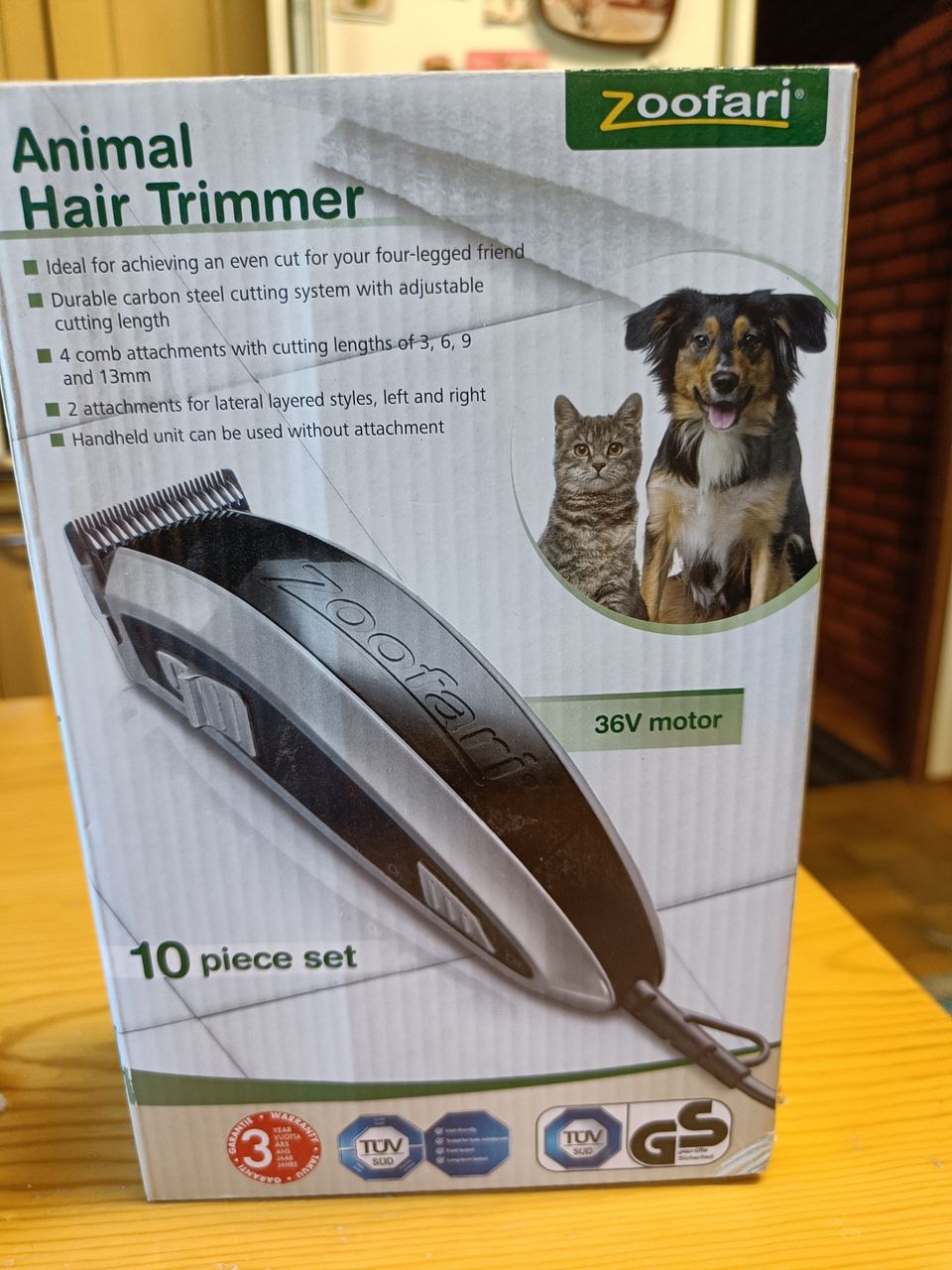 Animal hair trimmer