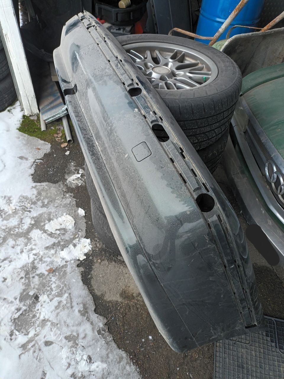 Bmw e39 facelift takapuskuri