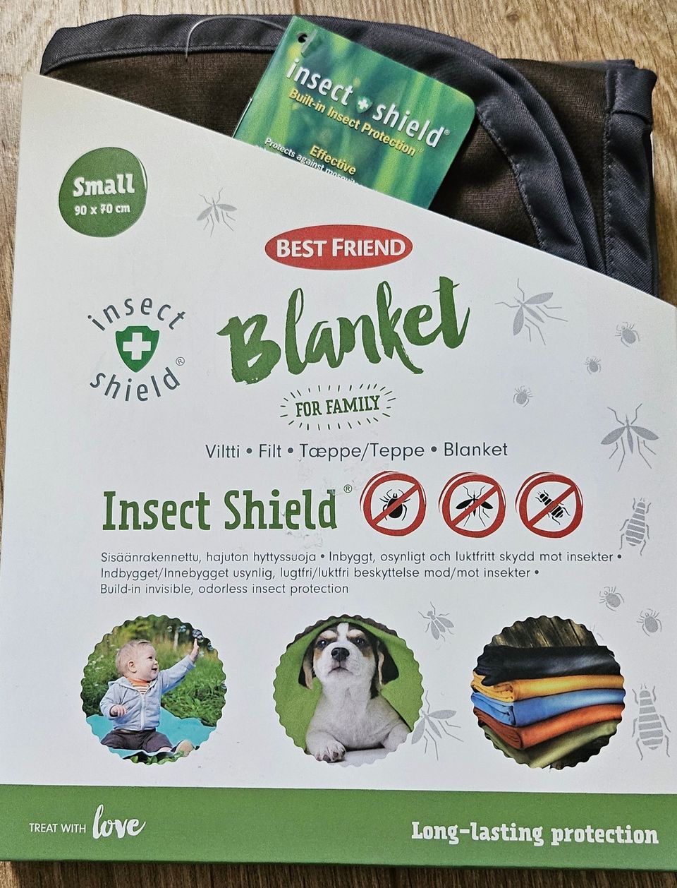 Best Friend Insect Shield viltti, uusi