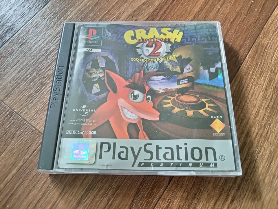 Crash Bandicoot 2: Cortex Strikes Back Platinum PS1