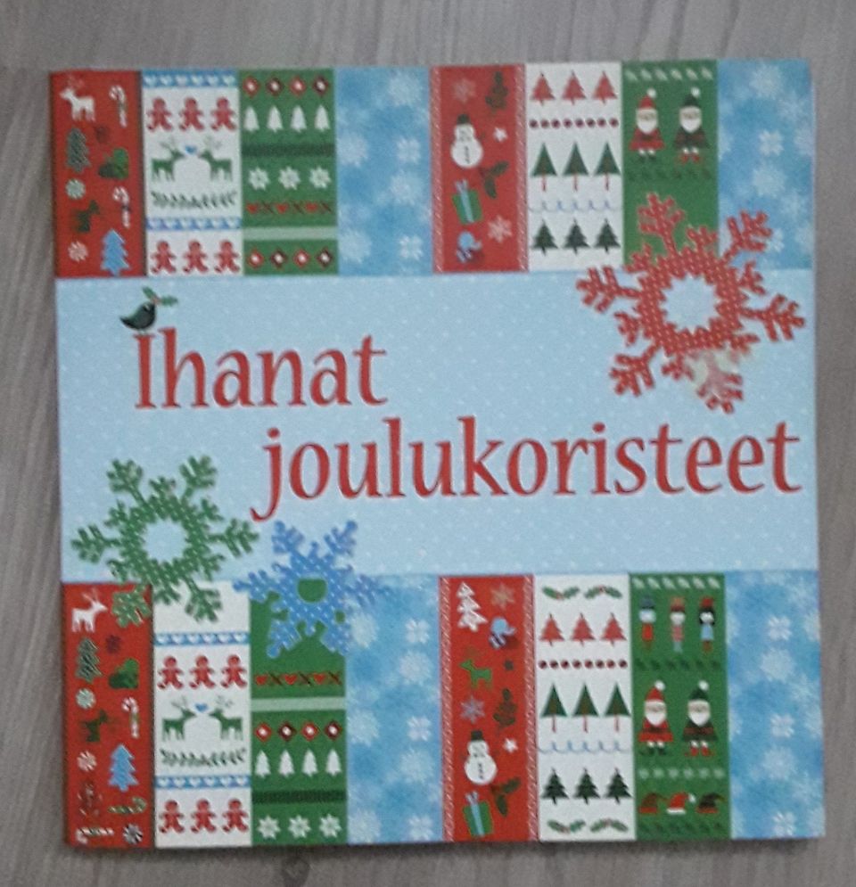 Ihanat joulukoristeet kirja