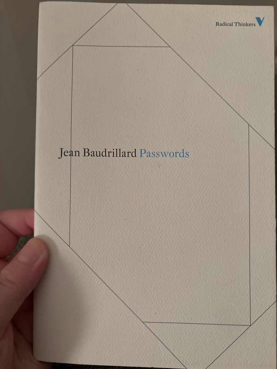 Jean Baudrillard - Passwords