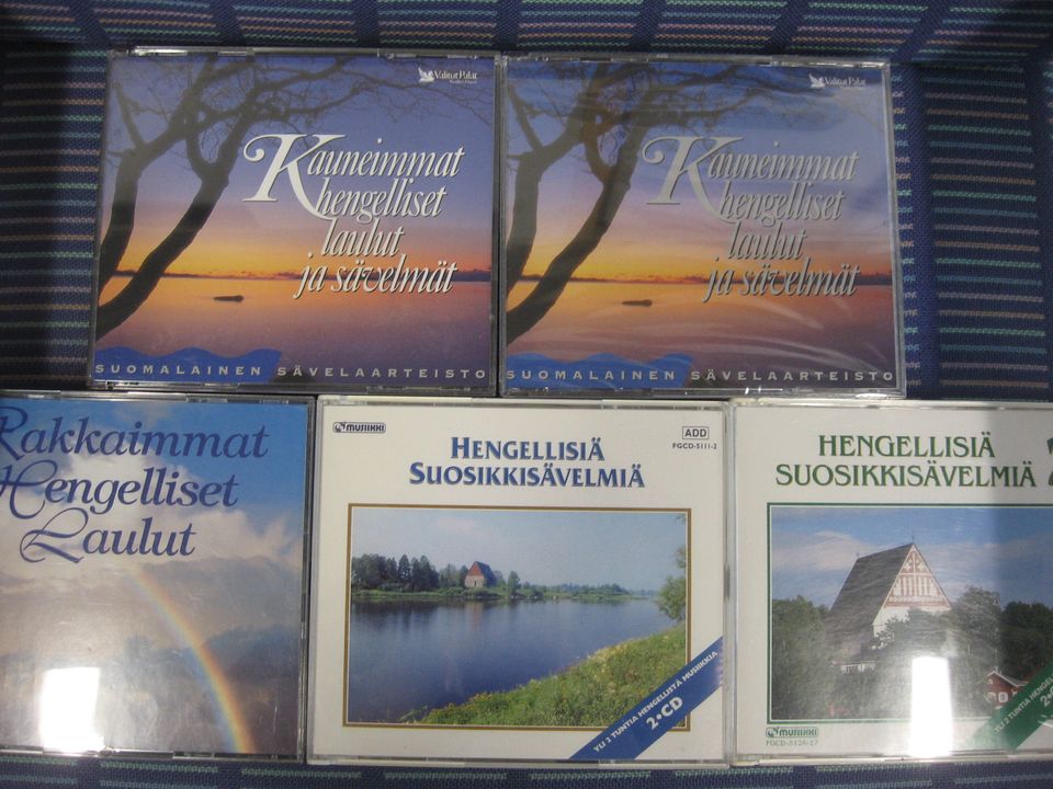 Hengellisenmusiikin kokoelmia ja kuorolaulua