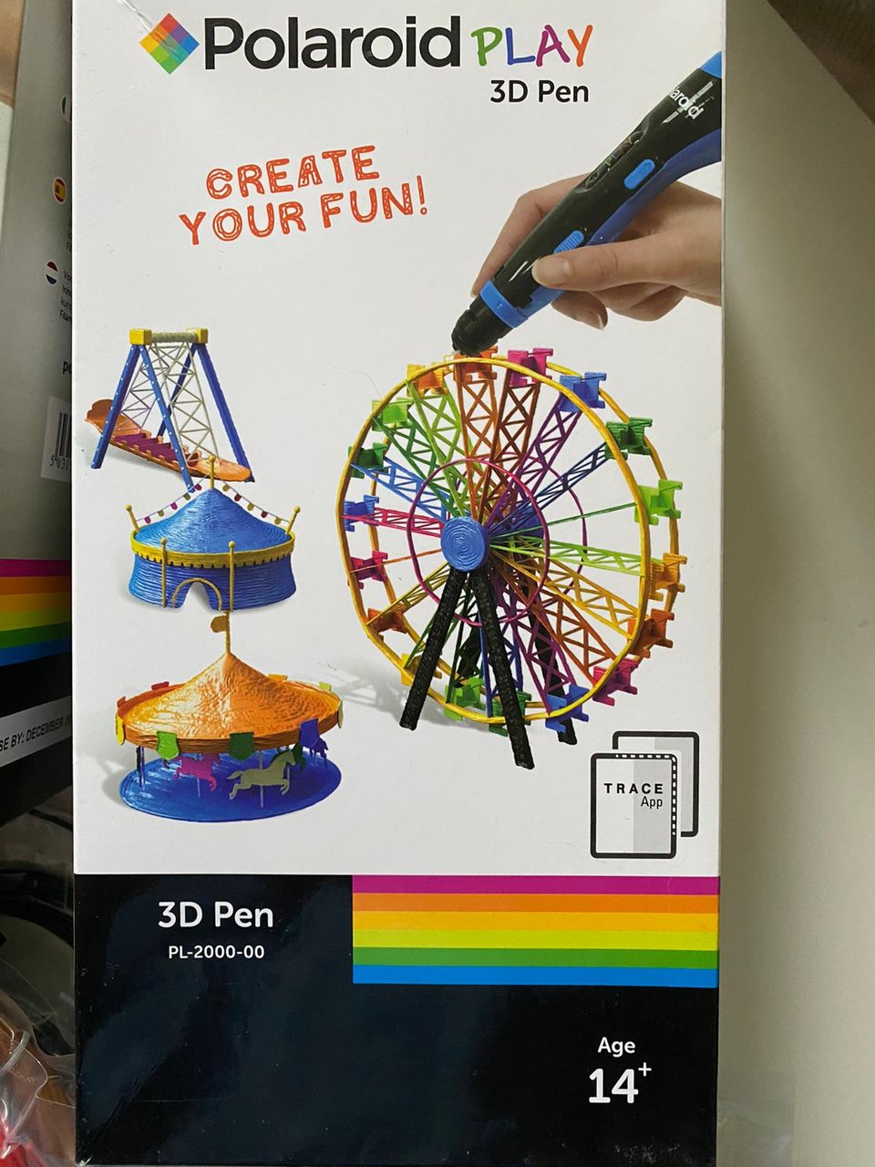 3-D pen , Polaroid play,