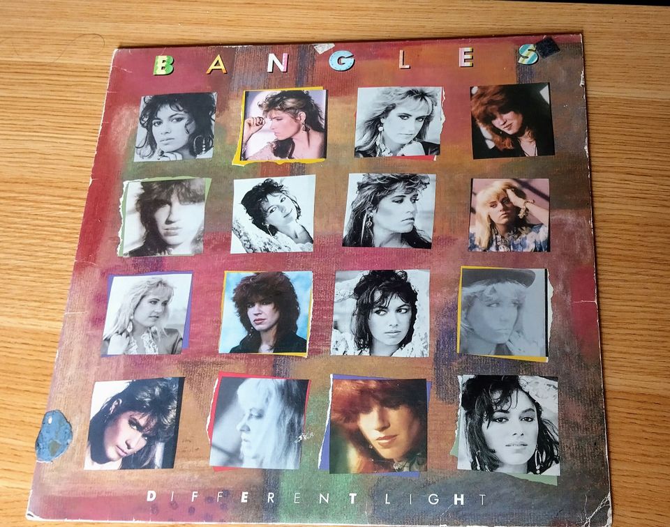 Bangles: Different Light vinyyli, LP (1986, Canada)