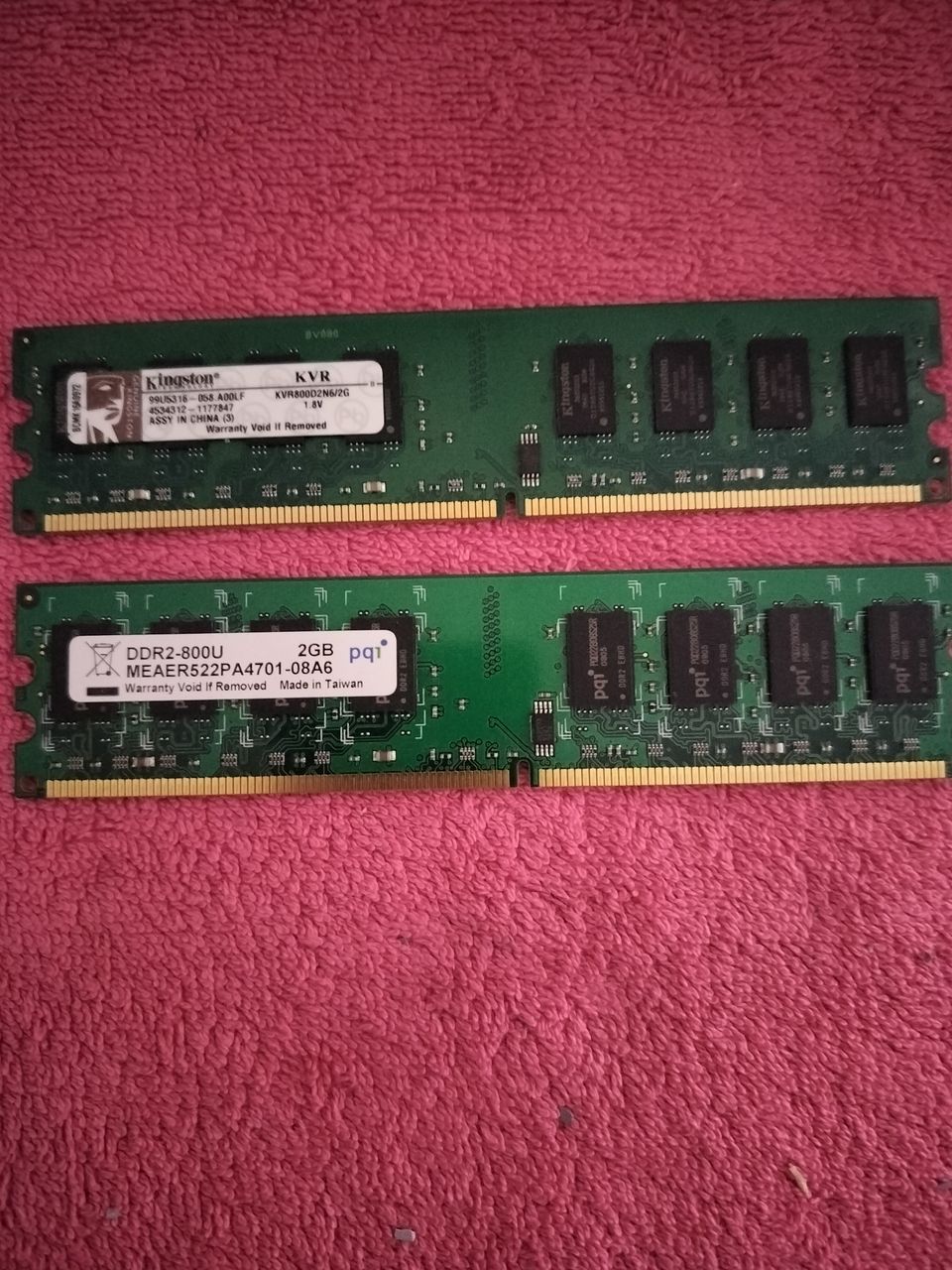 DDR2 2x2gb Ramia