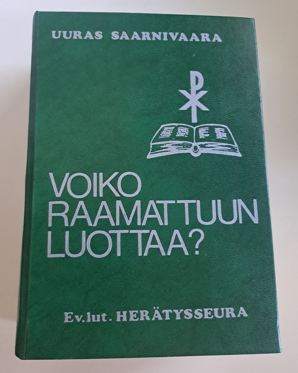 Voiko Raamattuun luottaa - Uuras Saarnivaara