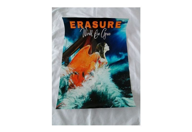 Erasure promo juliste World Be Gone, uusi