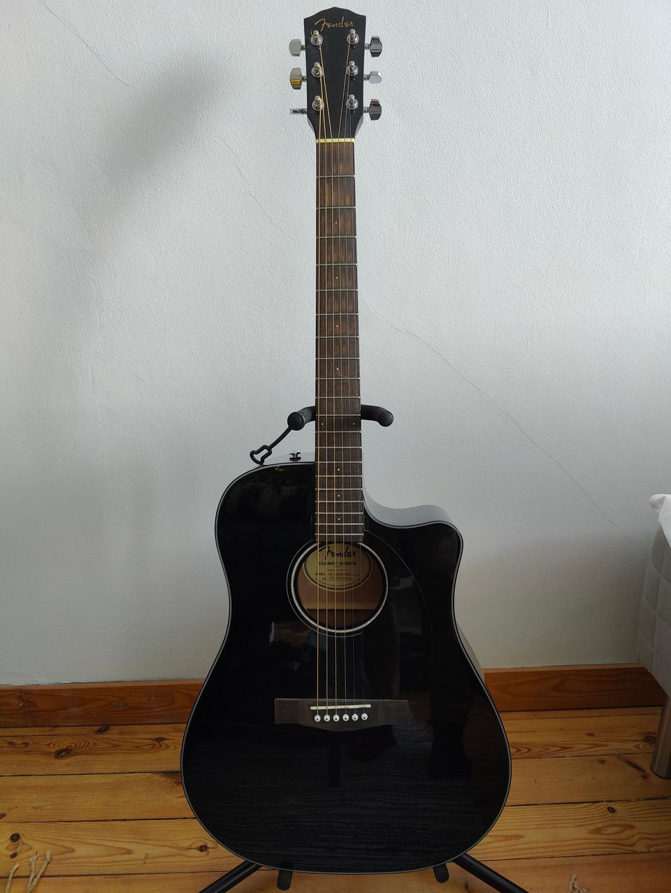 Fender CD-60SCE Blk WN