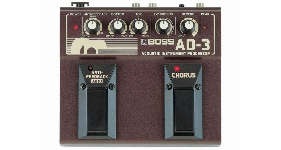 UUSI Boss AD-3 Acoustic prosessor kitaraefekti