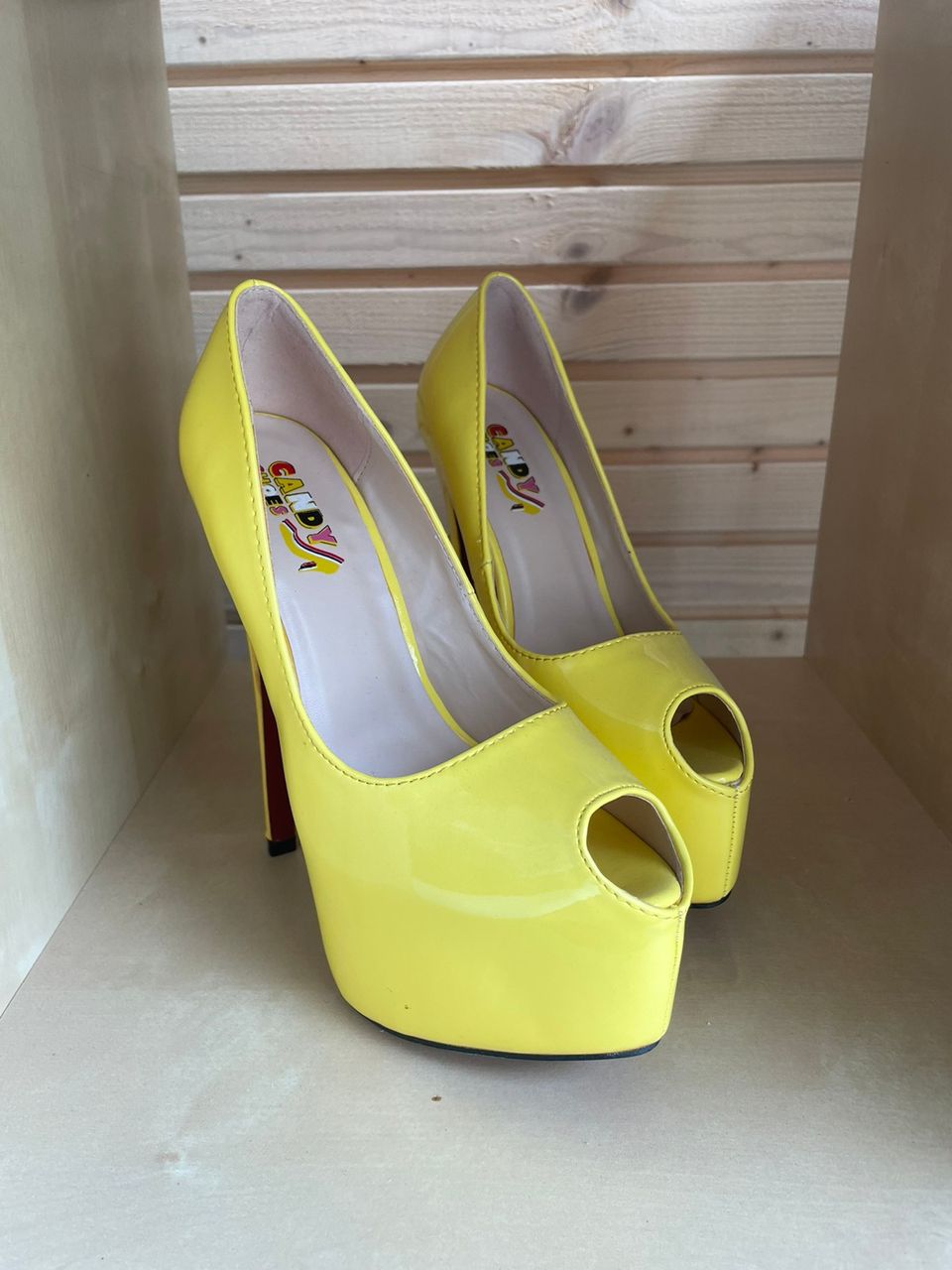 Candy high heels