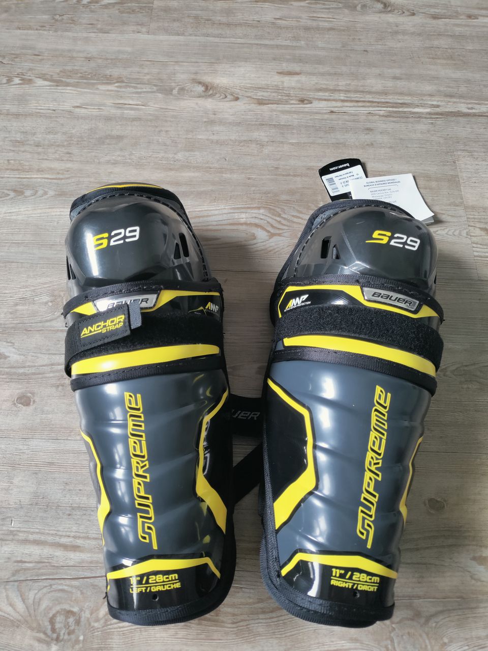 Bauer supreme s29 polvisuojat jr "11