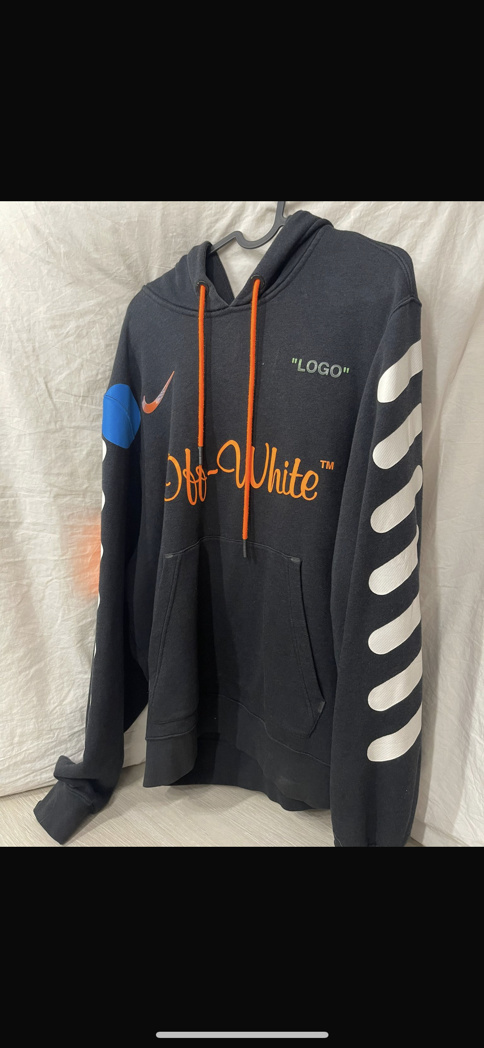 Myydään Nikelab x Off white mercurial nrg x hoodie