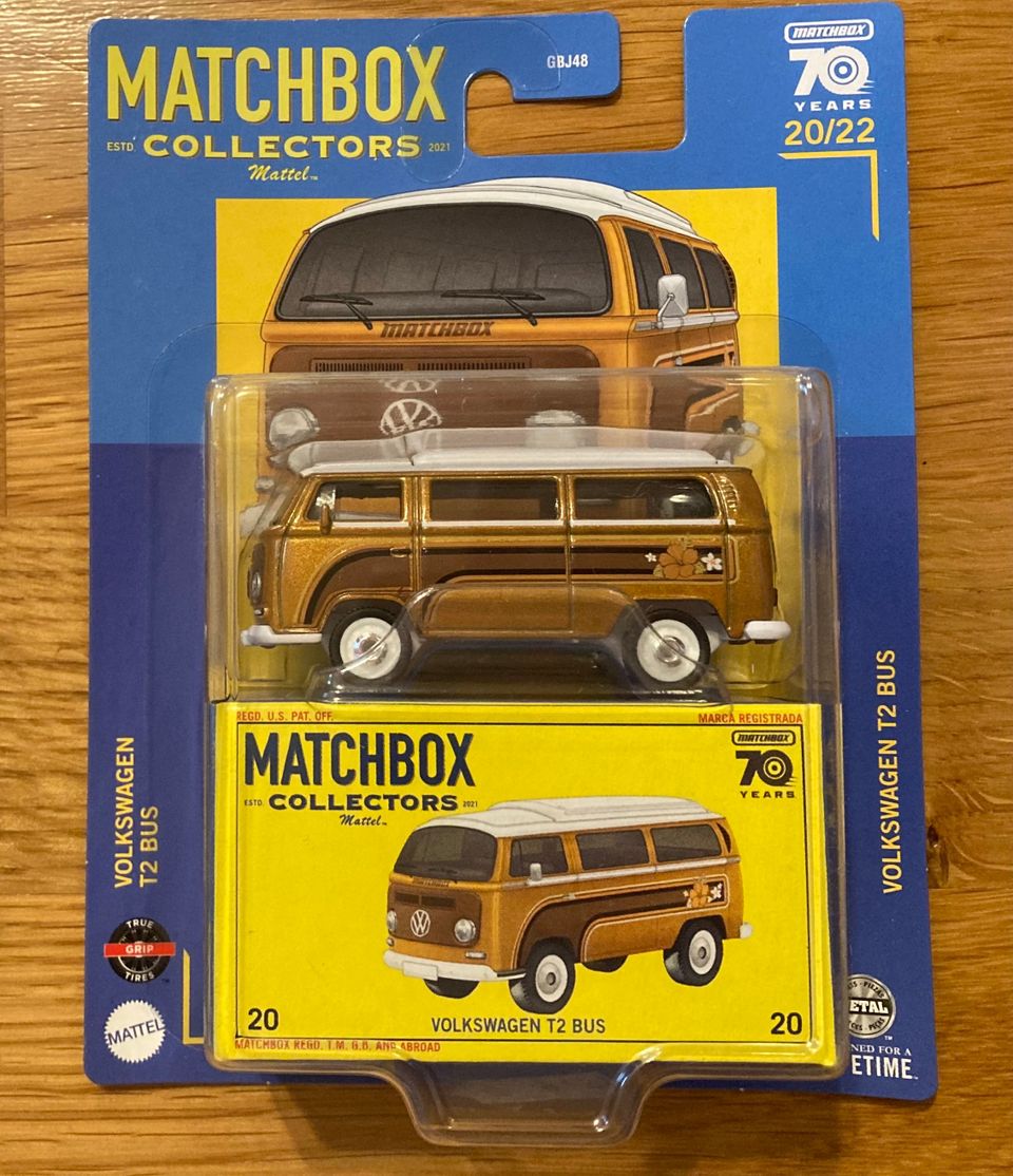 Matchbox Collectors Volkswagen T2 BUS -pikkuauto