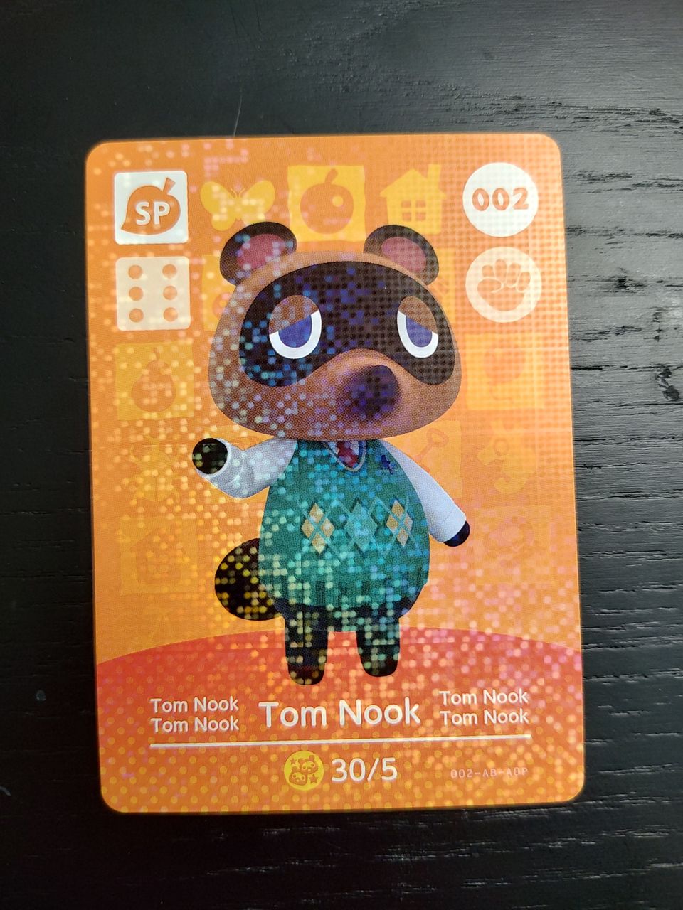 Animal crossing amiibo kortti