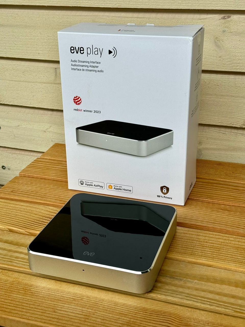 Eve Play audiostriimeri (AirPlay 2)