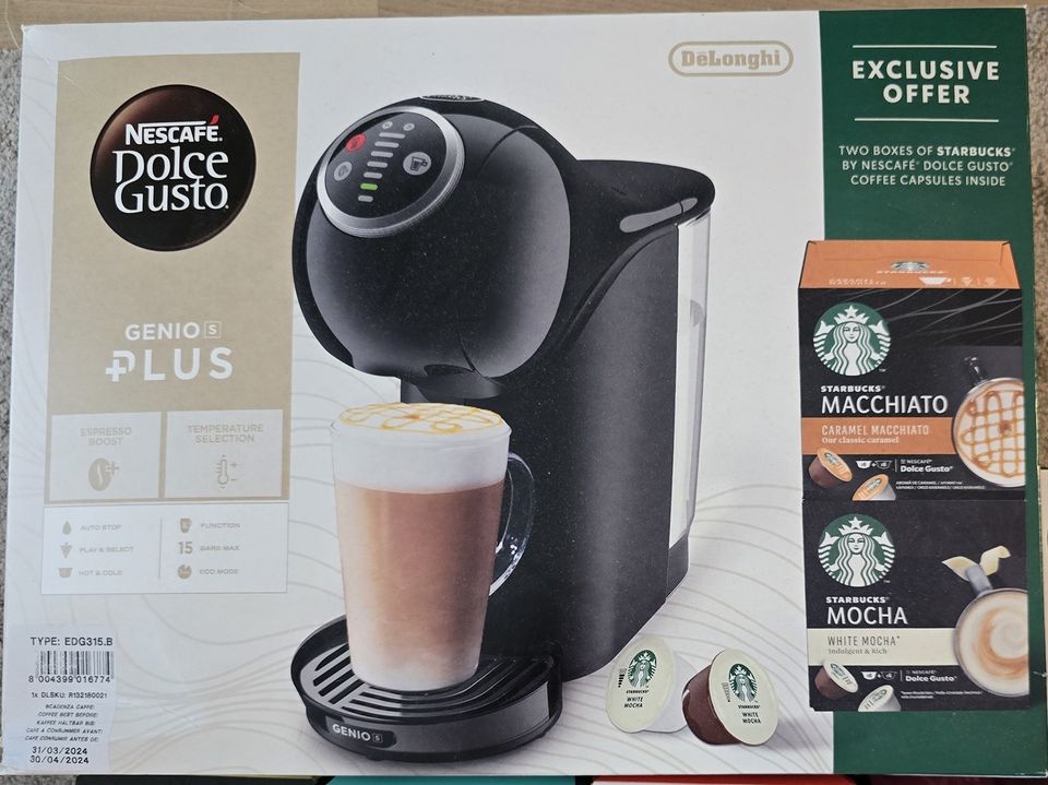 Kahvikone Delonghi Genio S Plus Dolce Gusto