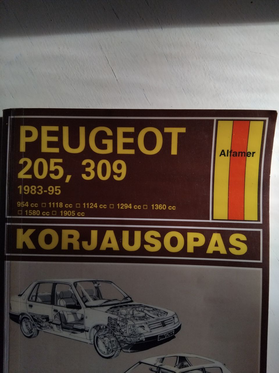 Peugeot 205, 309 korjausopas