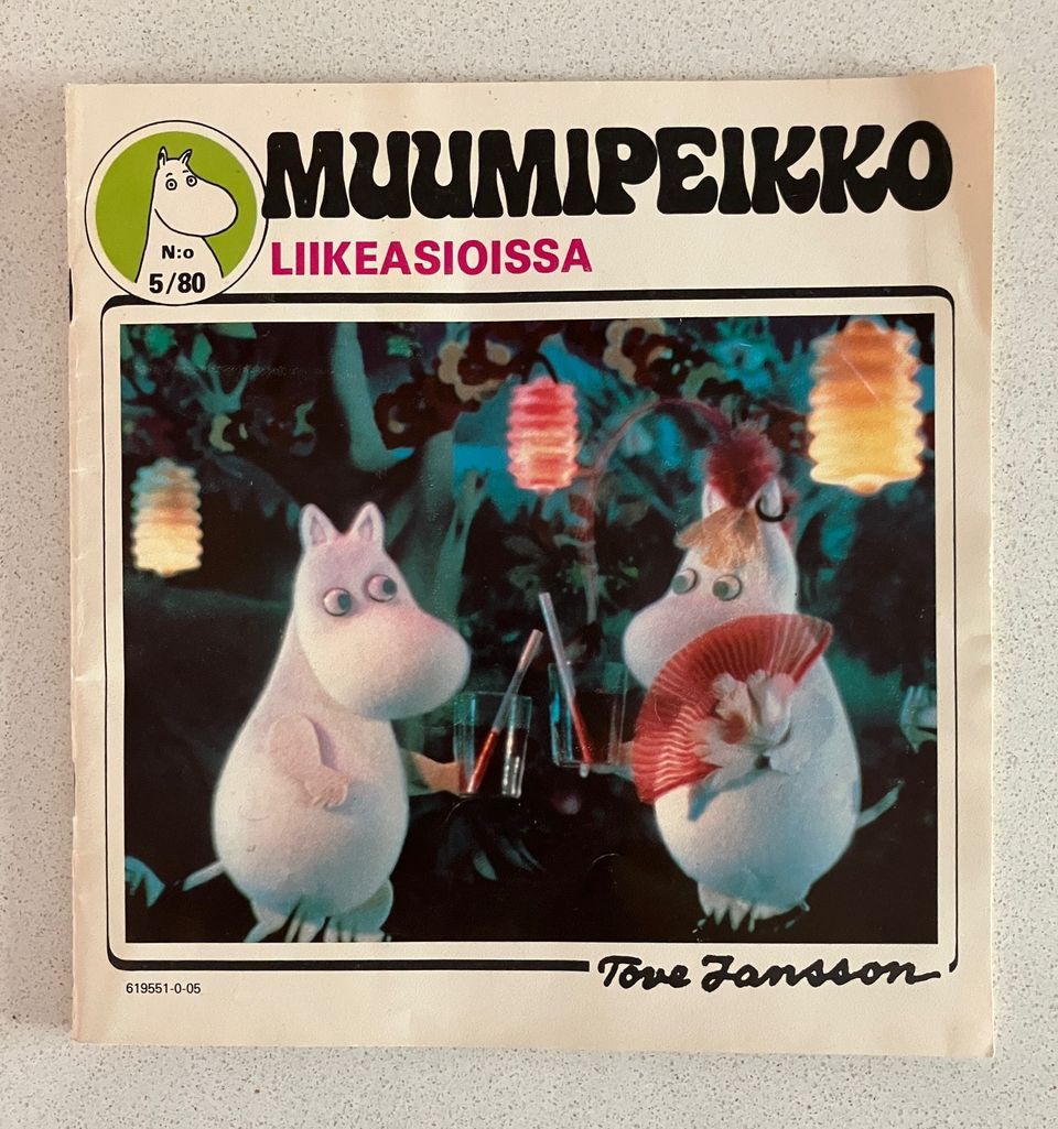 Muumipeikko liikeasioissa sarjakuvalehti