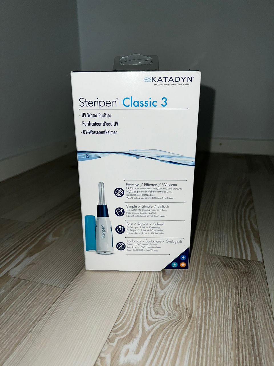 Vedenpuhdistin Steripen Classic 3 UV Water Purifier