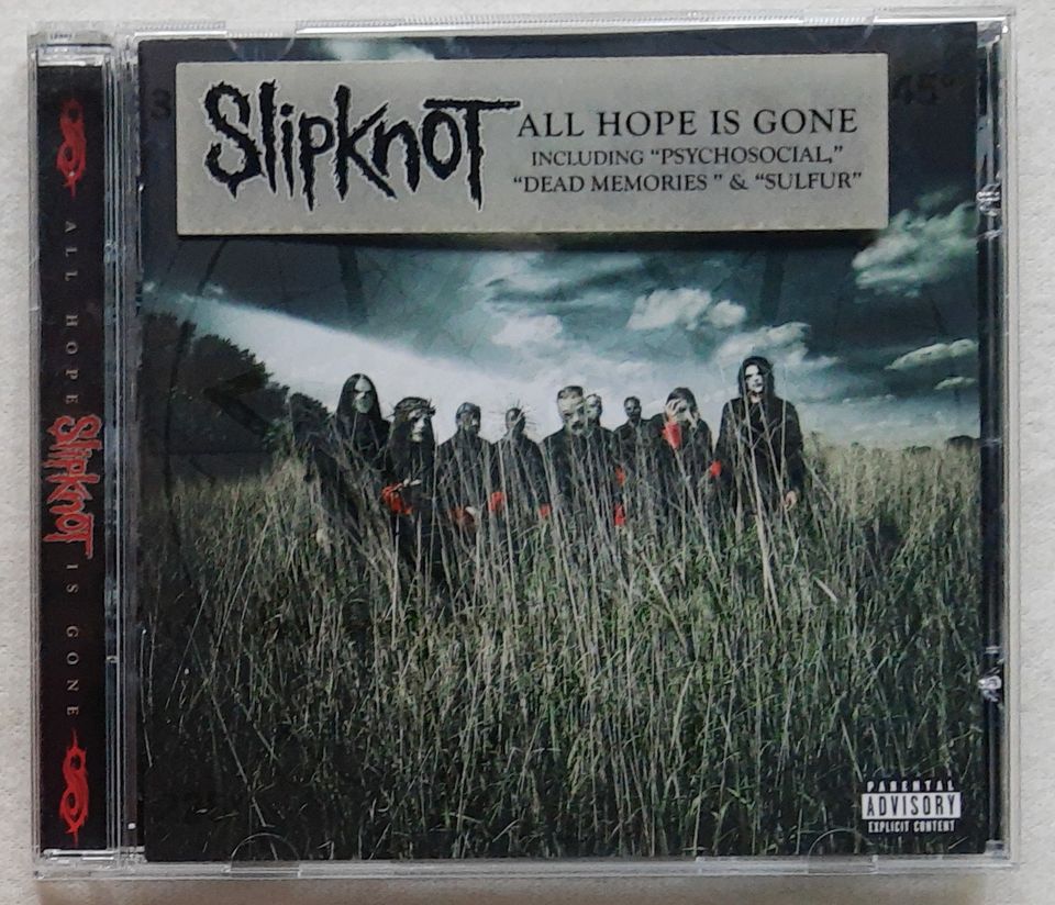 Slipknot All Hope is Gone CD