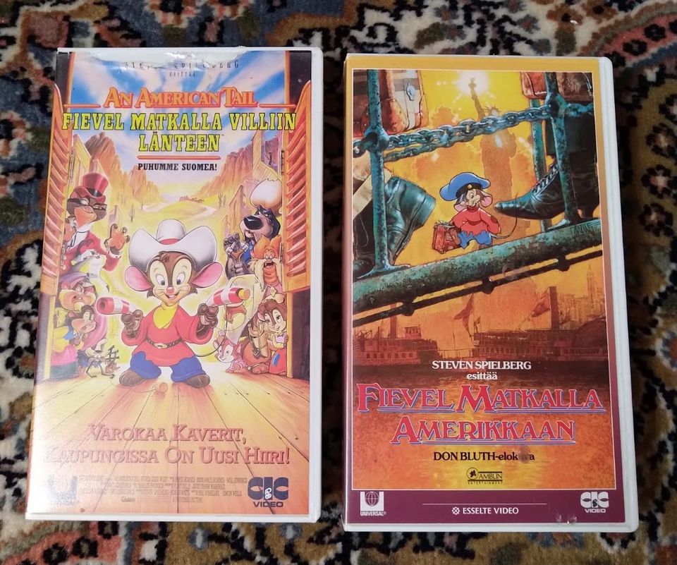 Fievel vhs elokuvat