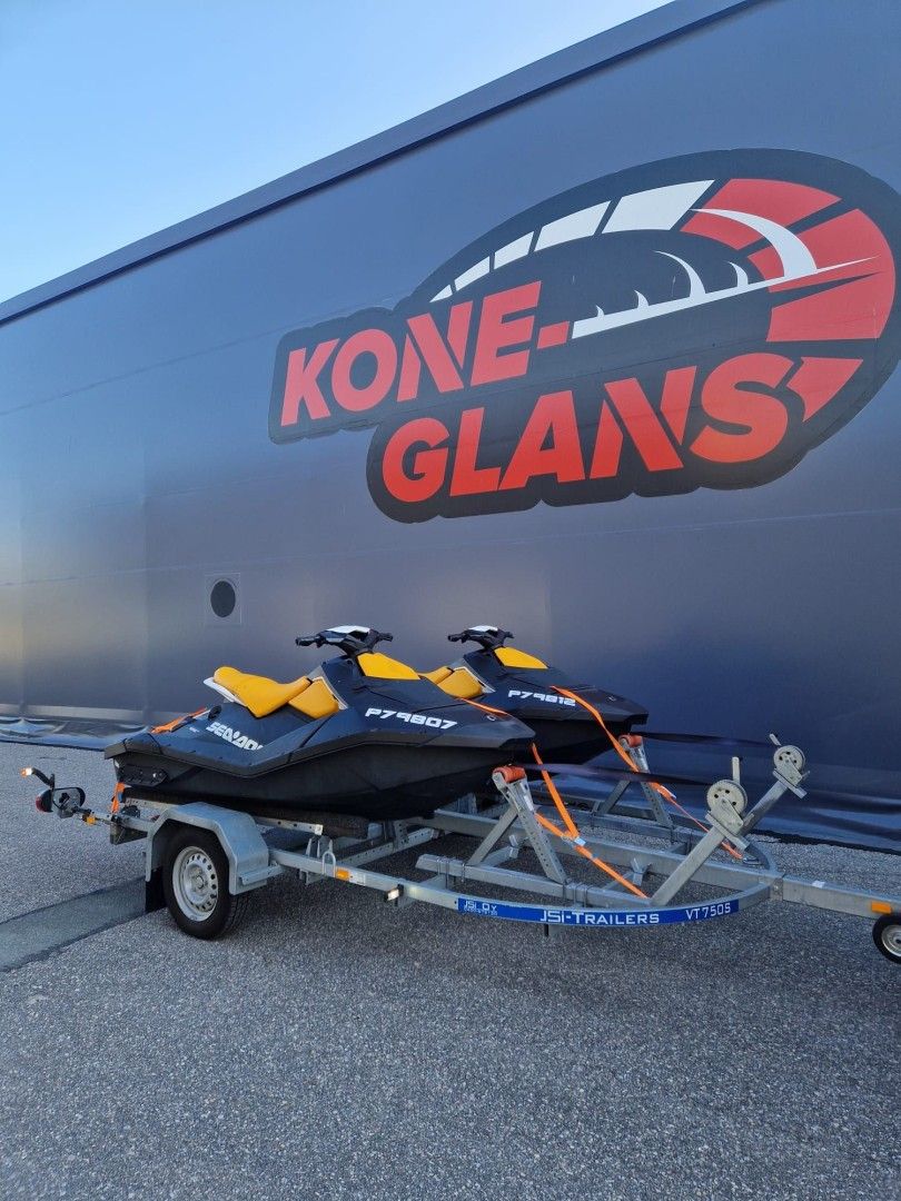 2 kpl Sea-Doo Spark 900 ACE HO vm 2019 + Respo trailer 750VT kahdelle jetille, P