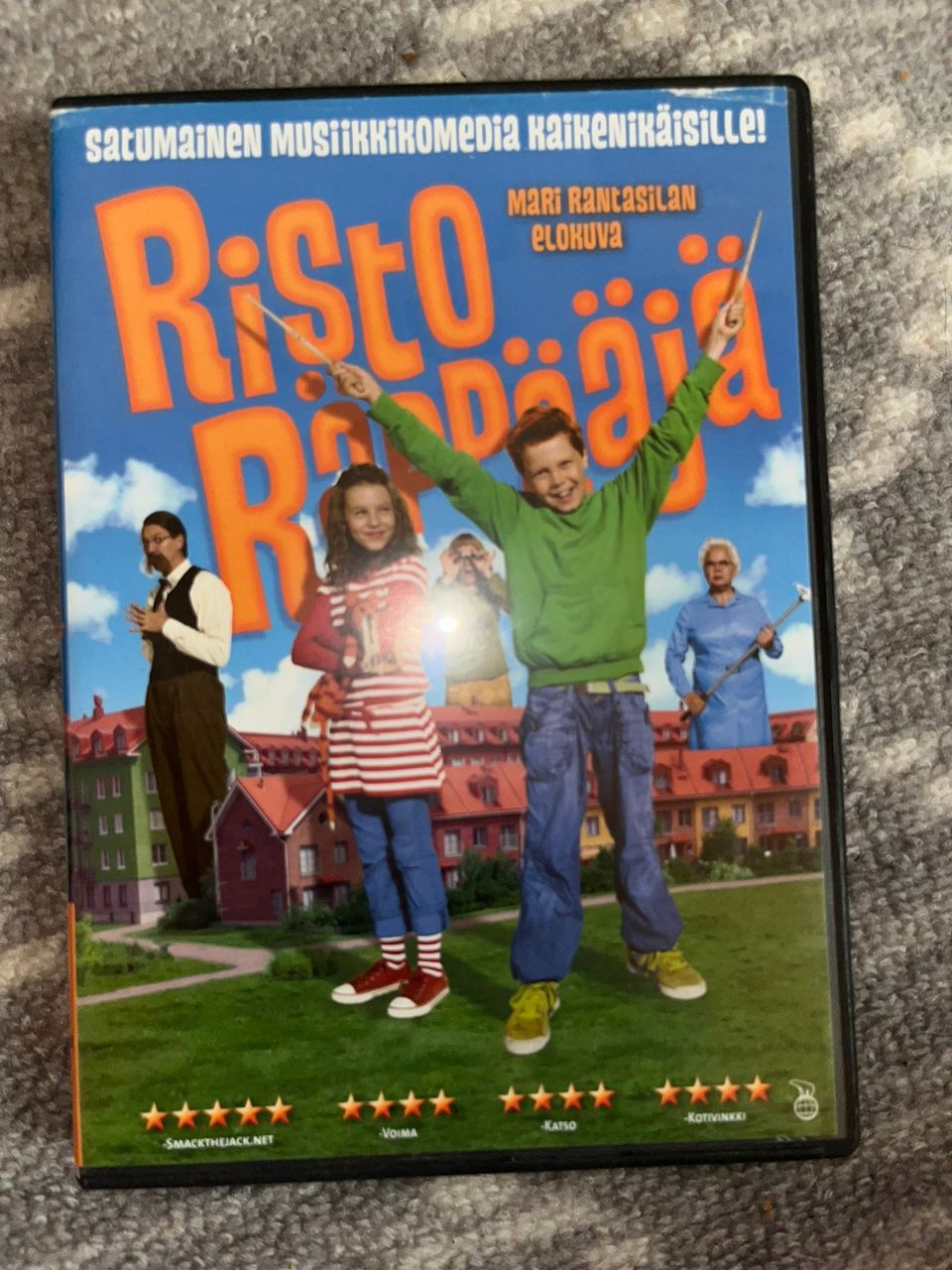 Risto Räppääjä dvd