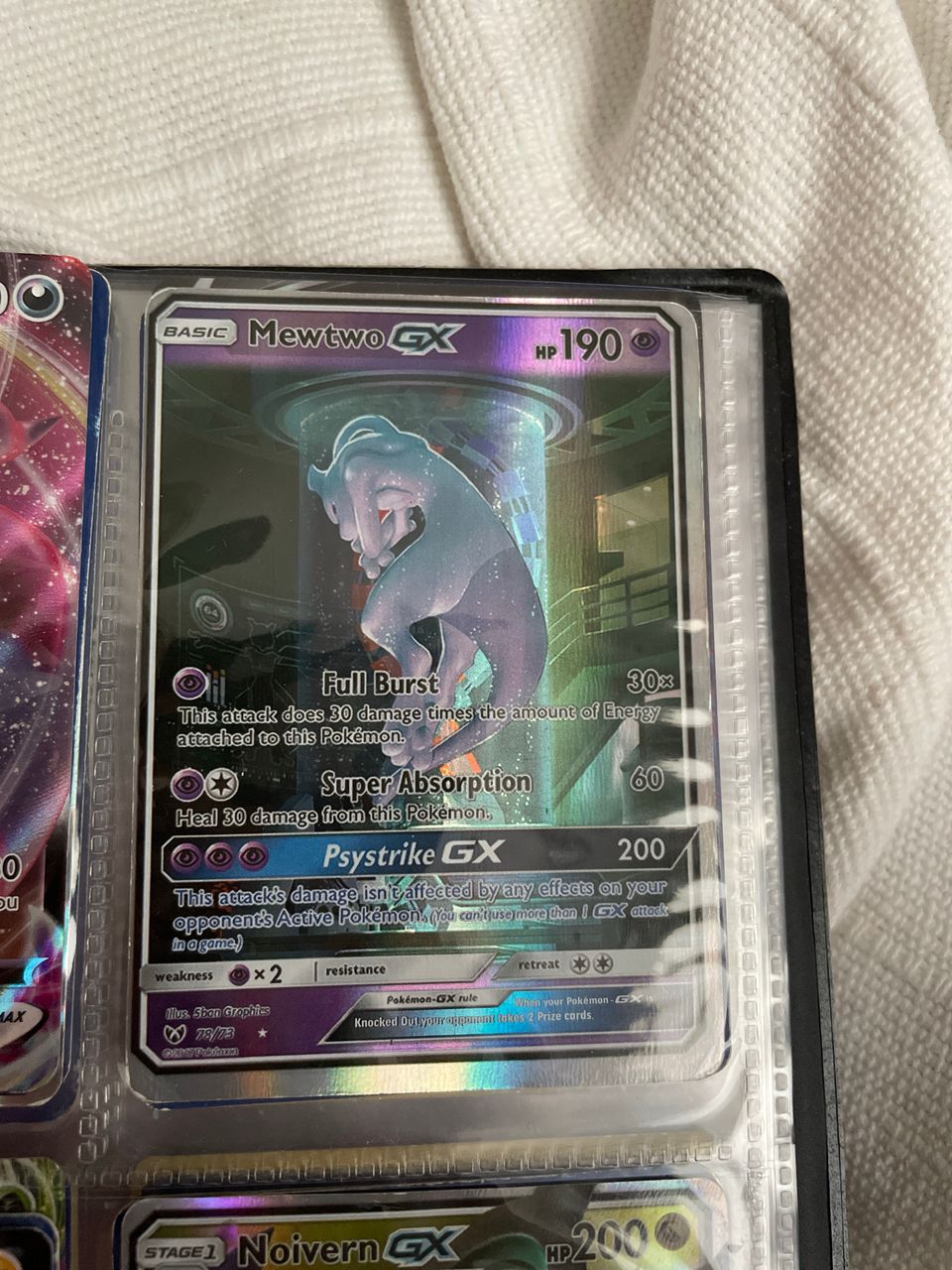 Mewtwo gx 2017 78/73