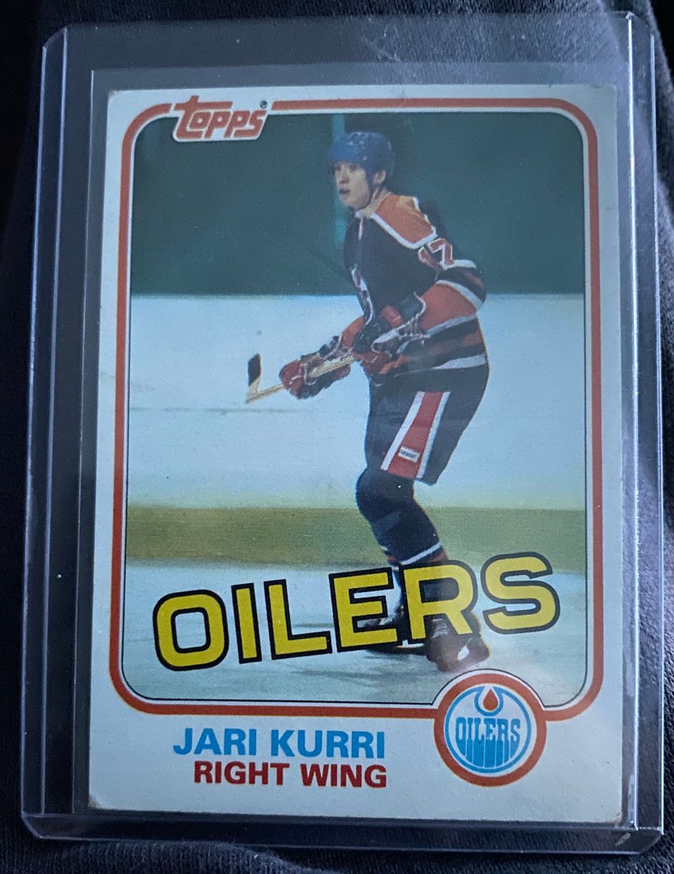 Jari Kurri 1981-82 Topps #18 RC